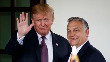 Trumpas pasirengęs atnaujinti aljansą su Orbanu