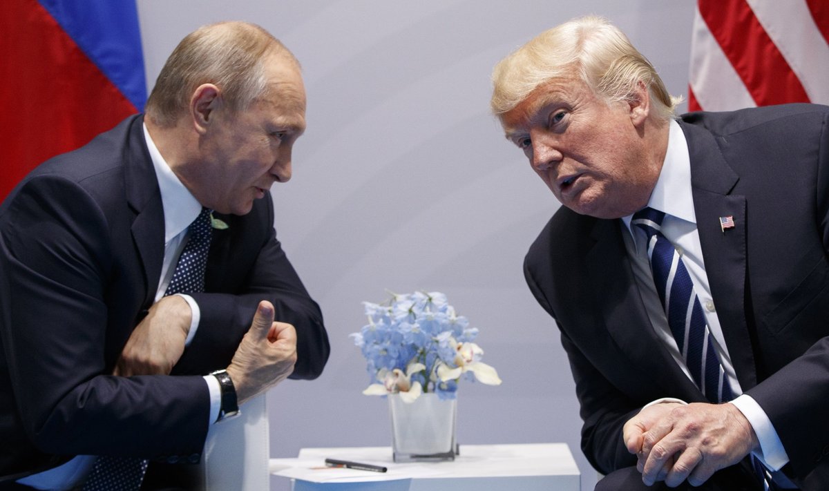 V. Putin and D. Trump