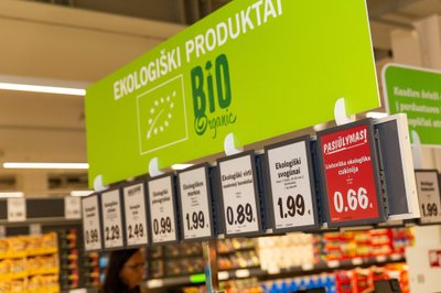 „Lidl“ įdiegė elektronines kainų etiketes