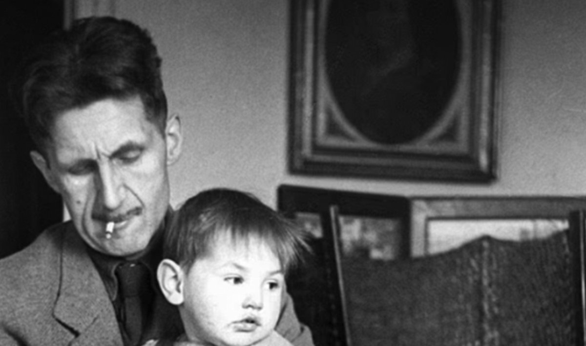 George‘as Orwellas su įsūniu Richardu, 1946 m. 