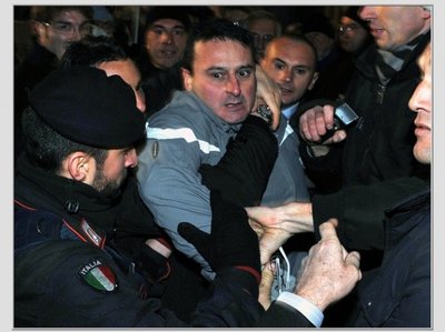 Įtariamasis užpuolimu Massimo Tartaglia 