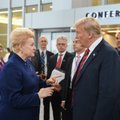 Unexpected words to Grybauskaitė from Trump and Macron