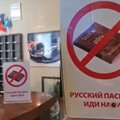 [Delfi trumpai] Į Sakartvelą atvykstančius rusus viešbutyje pasitinka iškalbingas užrašas (video)