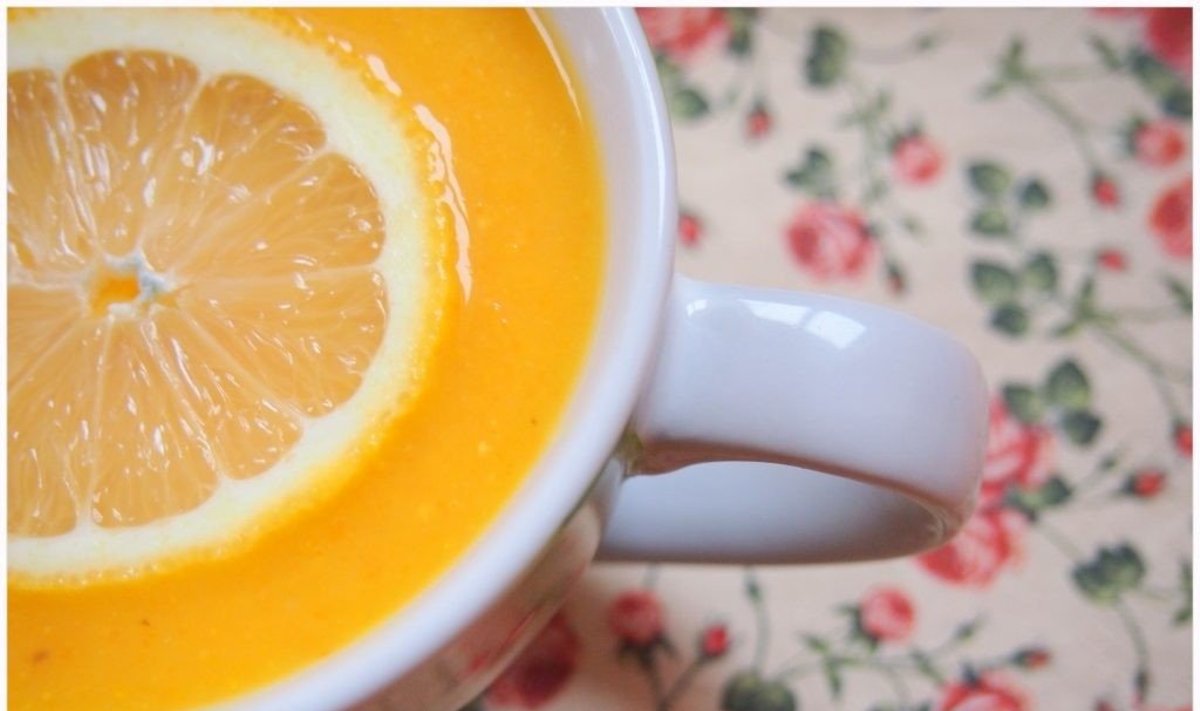 Moliūgo ir apelsinų sriuba