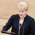 Грибаускайте: независимая Беларусь – интерес Литвы