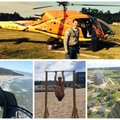 N. Juškos savaitgalis: kelionė į pajūrį T. Barščio sraigtasparniu ir Joninės su J. Valančiūnu