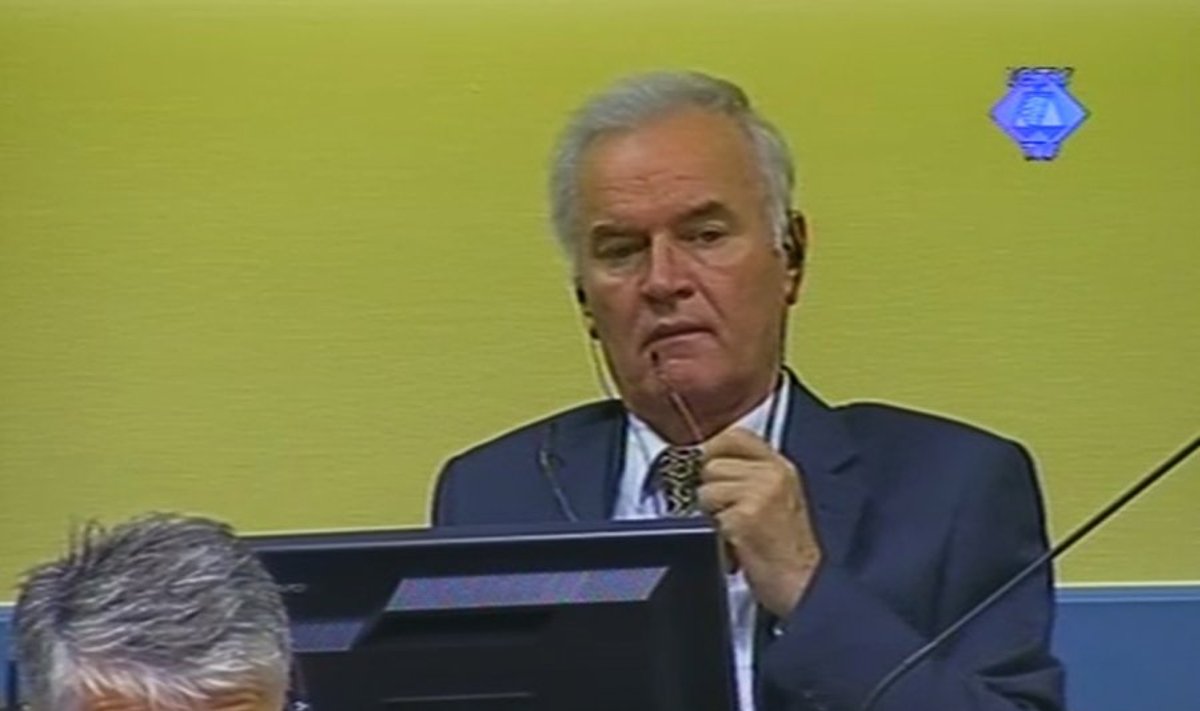 Ratko Mladičiaus bylos nagrinėjimas. 
