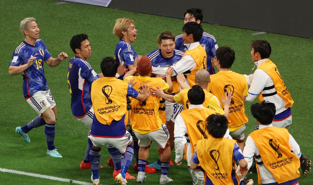 Pasaulio futbolo čempionatas: Vokietija – Japonija