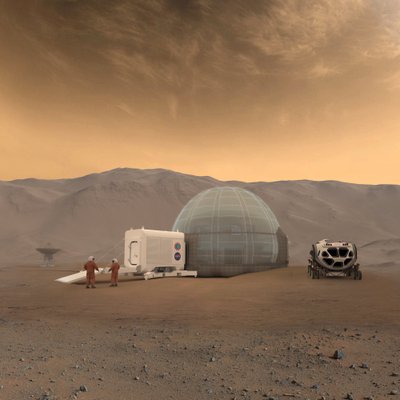 Marso kolonizavimas. Wikipedia iliustr.