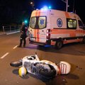 Motorolerį vairavęs girtas nepilnametis Panevėžyje nesėkmingai bėgo nuo policijos