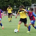 „Gintra-Universitetas“ moterų futbolo Čempionių lygos šešioliktfinalio rungtynes baigė lygiosiomis