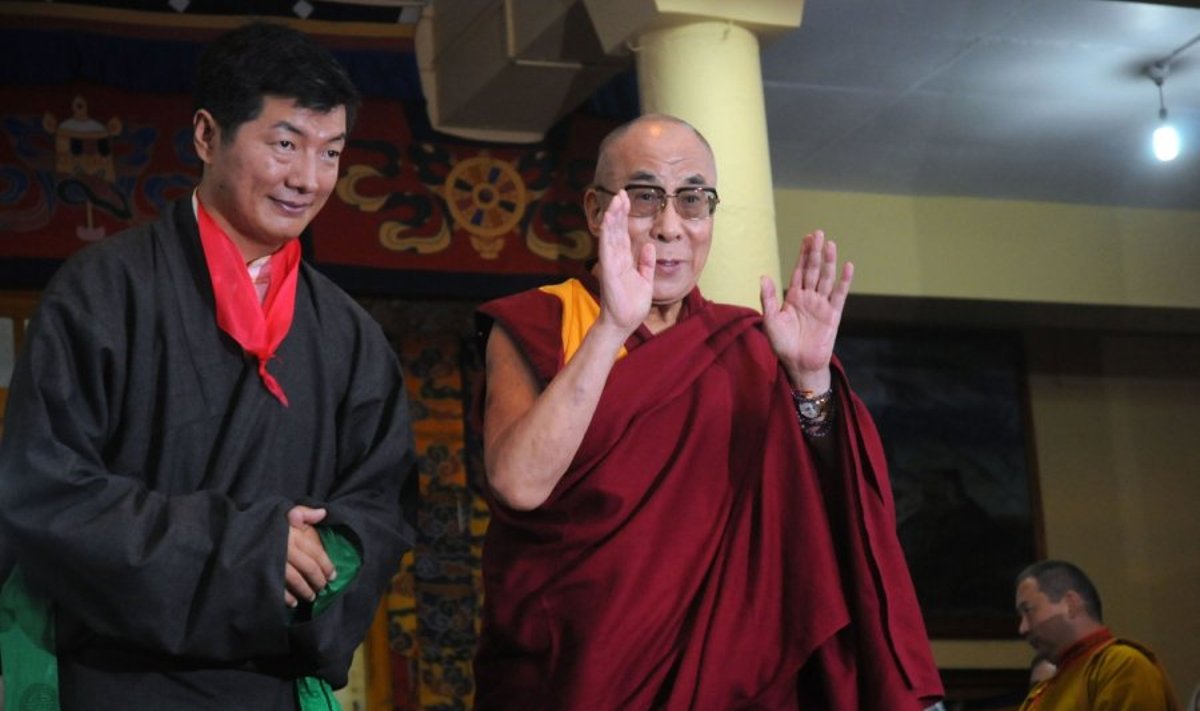 Lobsangas Sangay ir Dalai Lama