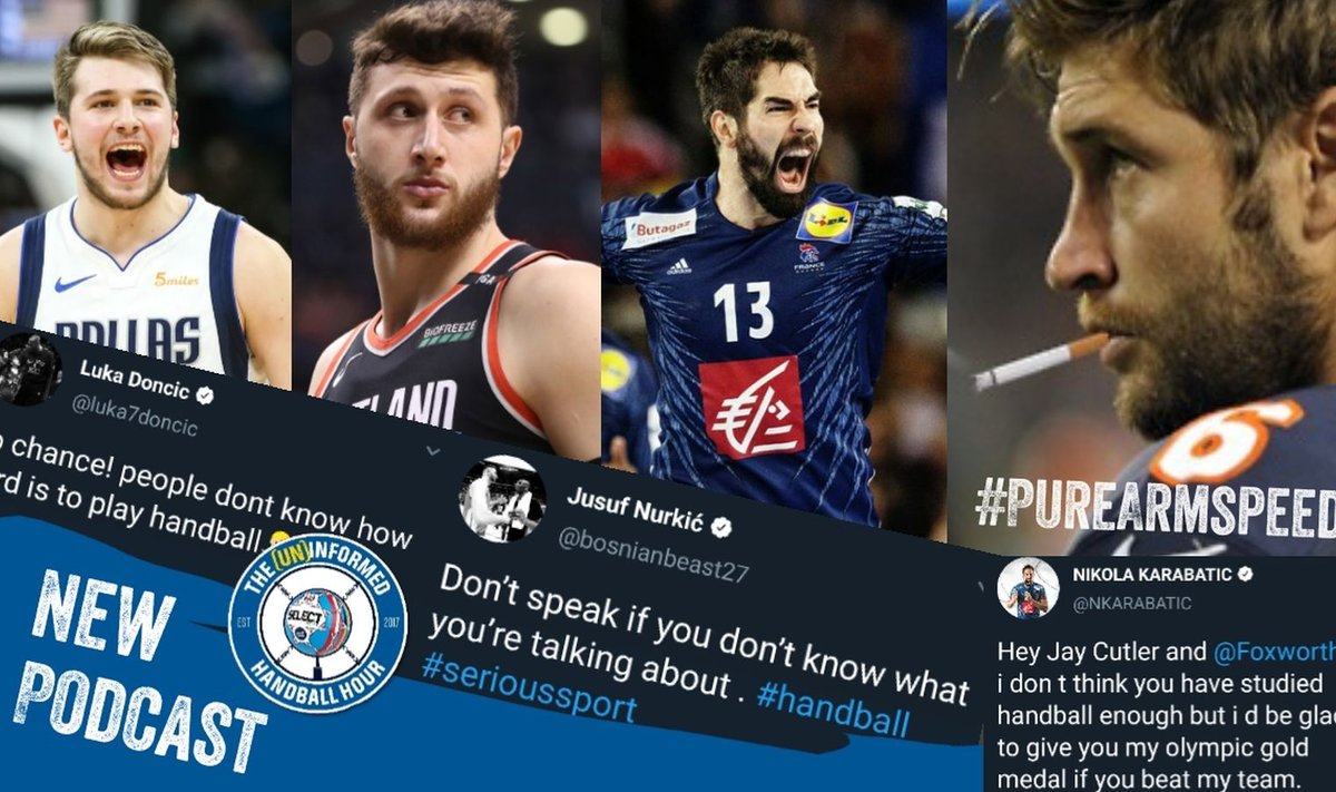 JAV sporto žvaigždė supykdė rankinio bendruomenę / FOTO: (Un)informed Handball Hour