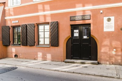 Čiurlionio Namai  (Čiurlionis House) on Savičiaus street 11 in Vilnius where Ciulionis lived during the winter of 1907  Photo © Ludo Segers @ The Lithuania Tribune
