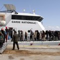 Prie Tuniso krantų sulaikyta per 1,8 tūkst. migrantų