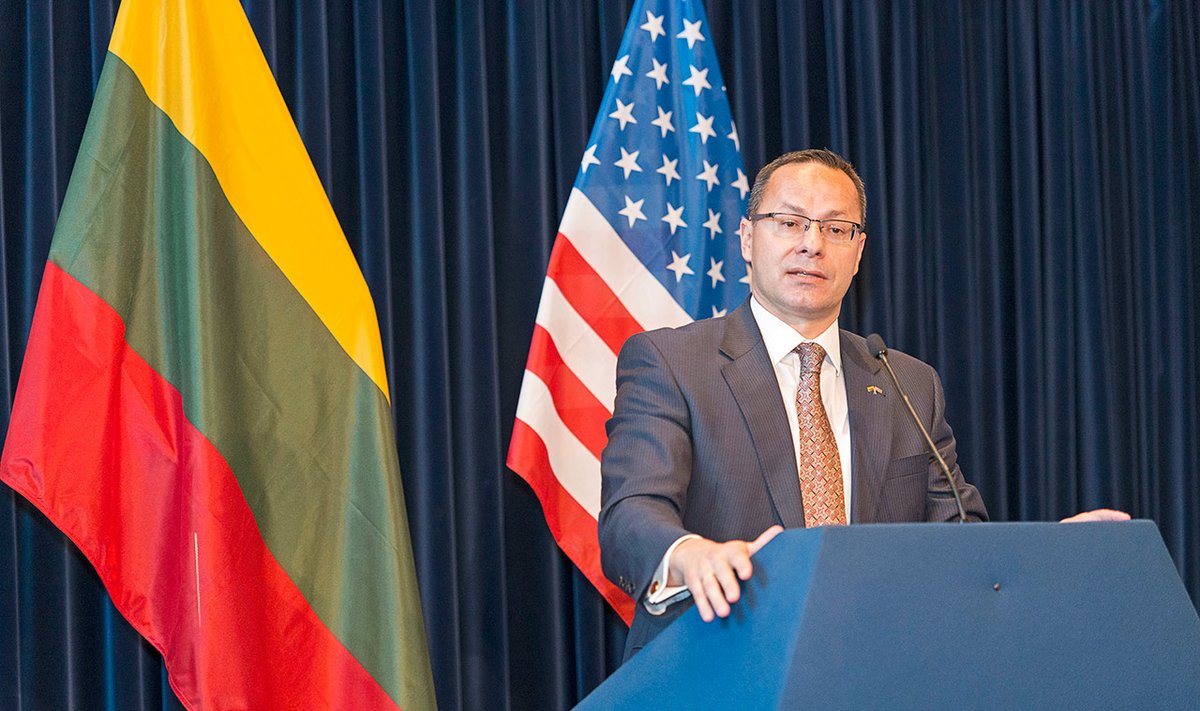 Lithuanian Ambassador to the USA, Žygimantas Pavilionis Photo Ludo Segers