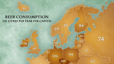 Konsumpcja piwa w Europie