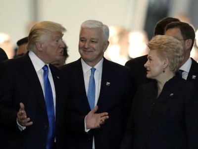 D. Trumpas ir D. Grybauskaitė