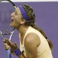 WTA turnyre Dohoje - favoričių pergalės