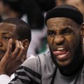 NBA: L.Kleiza žaidė tik 7 min., „Heat“ ekipa sutriuškinta Bostone, Thunder“ toliau šluoja varžovus, o K.Bryantas vėl parodė, ką moka
