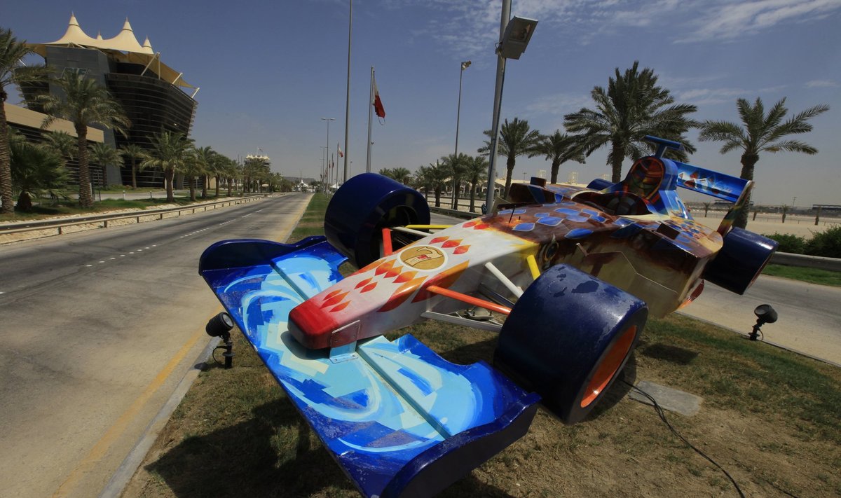 "Formulės-1" Sakhiro trasa Bahreine 