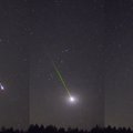 В небе над Литвой в выходные удалось запечатлеть взрыв метеорита