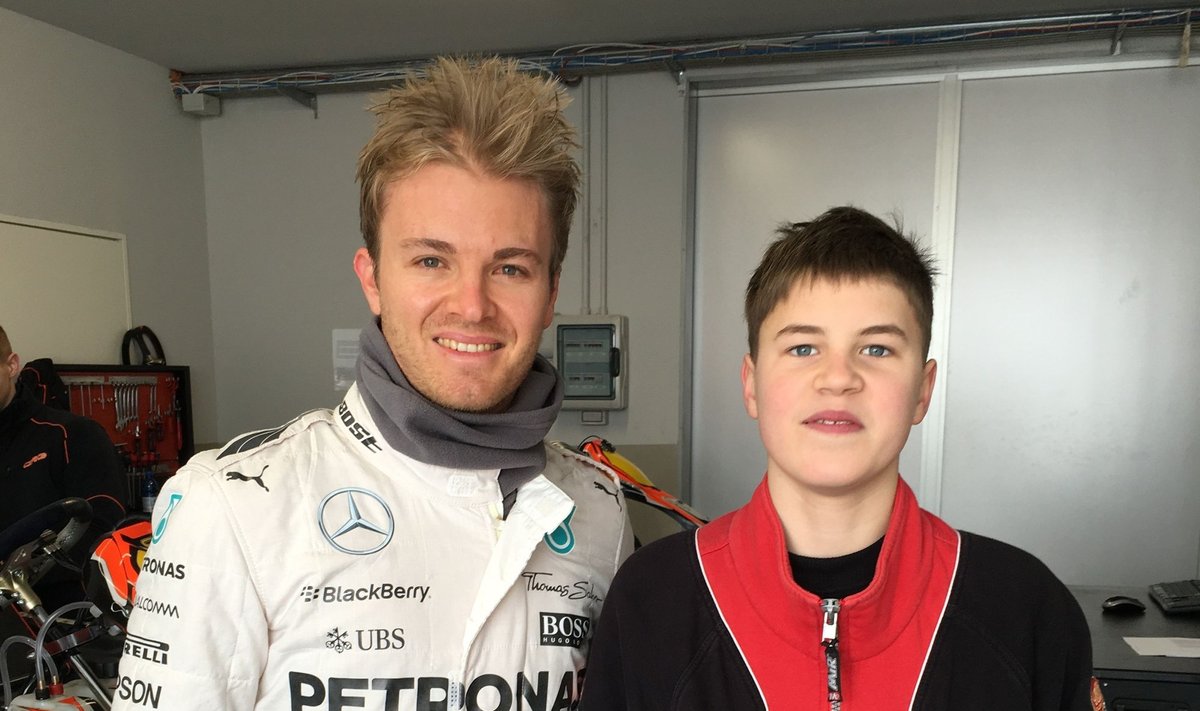 J. Jonušis sutiko N. Rosbergą