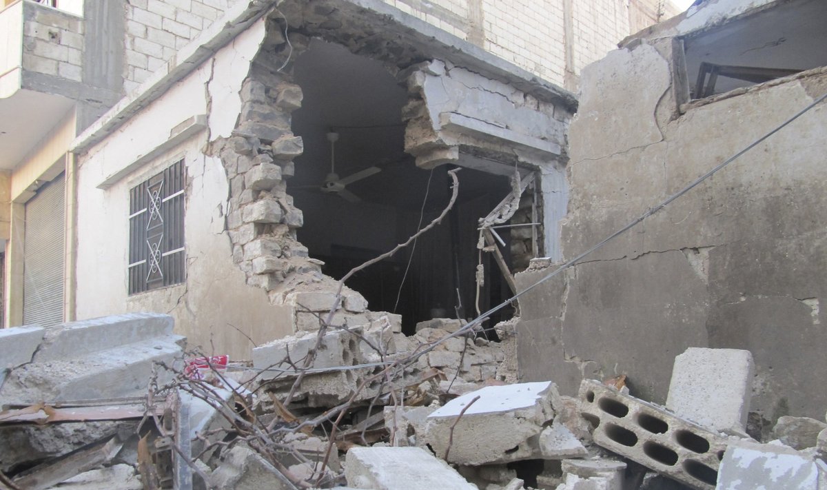 Neramumai Sirijoje - bombarduojamas Homsas