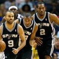 „Spurs“ klubas pirmas pateko į NBA finalą