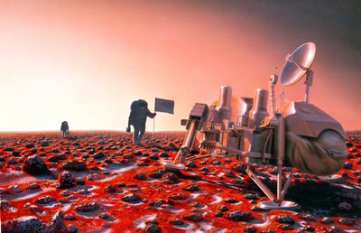Marso kolonizavimas. Wikipedia iliustr.