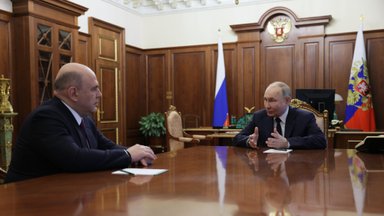 Putinas Rusijos premjeru vėl paskyrė Mišustiną
