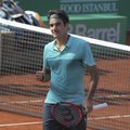 R. Federeris Turkijoje peržengė ketvirtfinalio barjerą