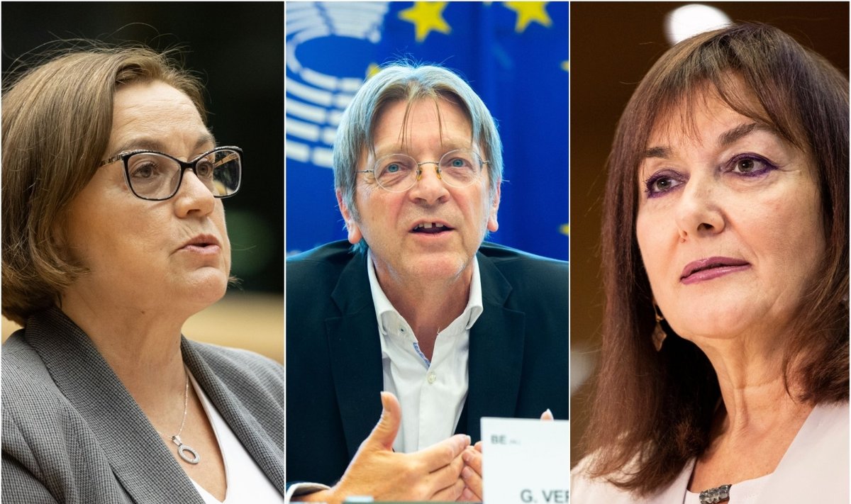 Ana Paula Zacarias, Guy Verhofstadt, Dubravka Šuica, EK nuotr.