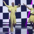 Kelialapį į „Eurovizijos" konkurso finalą iškovoję „The Roop" negalėjo patikėti tokiu auditorijos palaikymu
