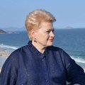 Užuomina Rusijai: D. Grybauskaitės olimpiniai linkėjimai skirti garbingam sportui