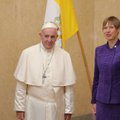 Pope arrives in Estonia