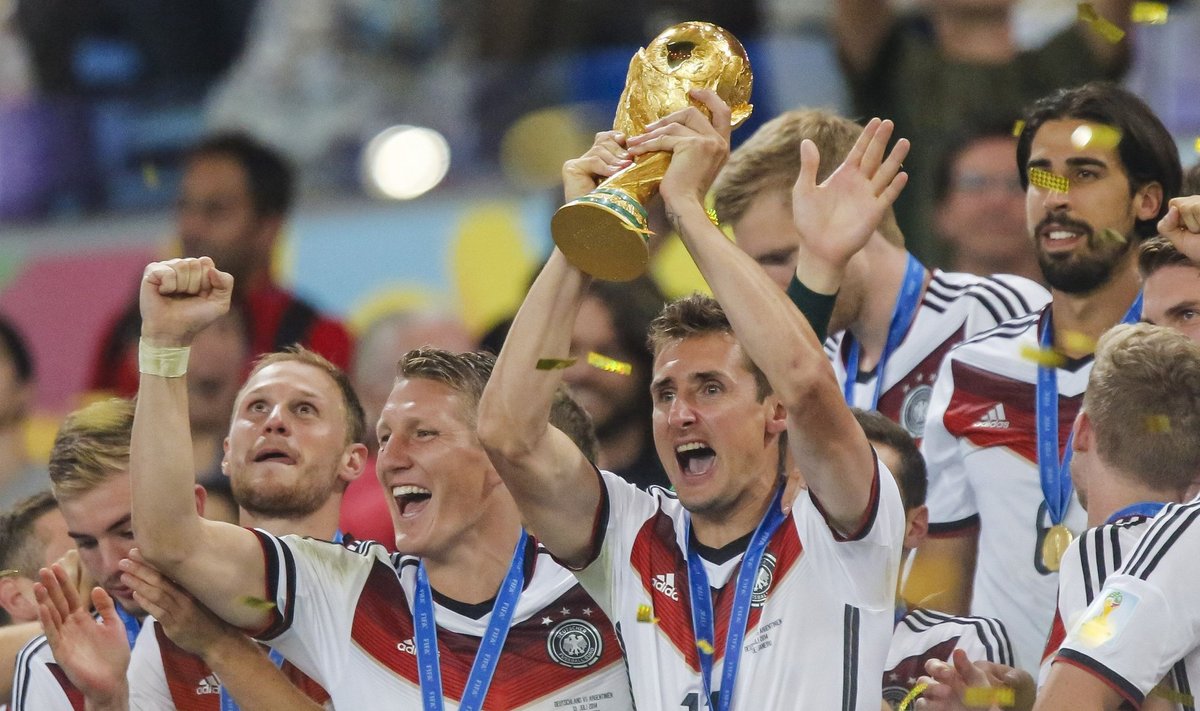 Vokietijos futbolo rinktinė - 2014 metų pasaulio čempionė