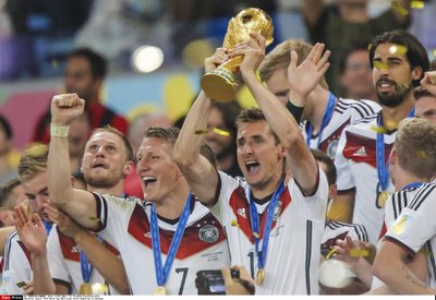 Vokietijos futbolo rinktinė - 2014 metų pasaulio čempionė