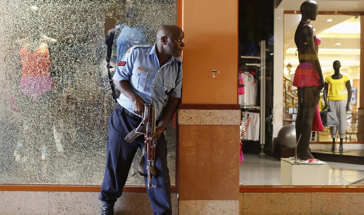 Nairobio prekybos centre įvyko žudynės