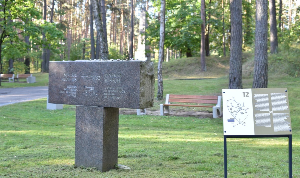 Atnaujinimai Panerių memoriale (Pauliaus Račiūno nuotr.)