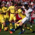 „Sevilla“ neįveikė „Villareal“ ekipos, pergales šventė „Real Sociedad“ ir „Alaves“ klubai