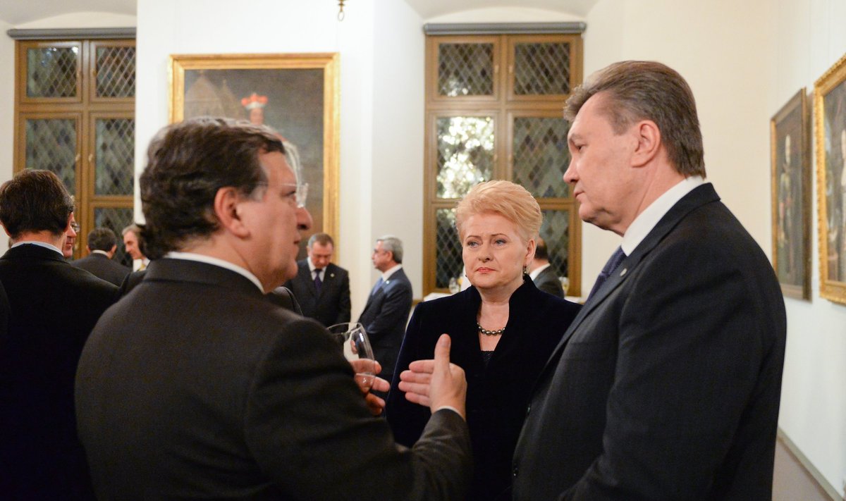 Jose Manuelis Barroso, Viktoras Janukovičius, Dalia Grybauskaitė