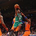 „Celtics“ viesulas su žemėmis sumaišė „Knicks“ krepšininkus