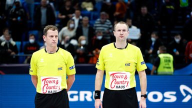 Įvertinimas rankinio pasaulyje: lietuviai teisėjaus Čempionų lygos favoritų ketvirtfinalyje
