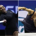 Williams nepaliko jokių vilčių Šarapovai, pergalingai „US Open“ turnyre startavo Djokovičius