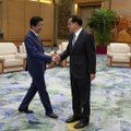 Gerėjant dvišaliams santykiams Japonijos premjeras atvyko vizito į Kiniją