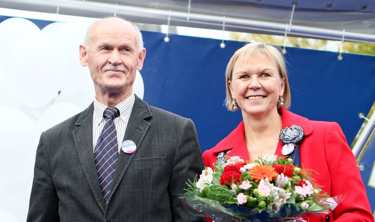Kazimieras Budrys ir Birutė Statkevičienė