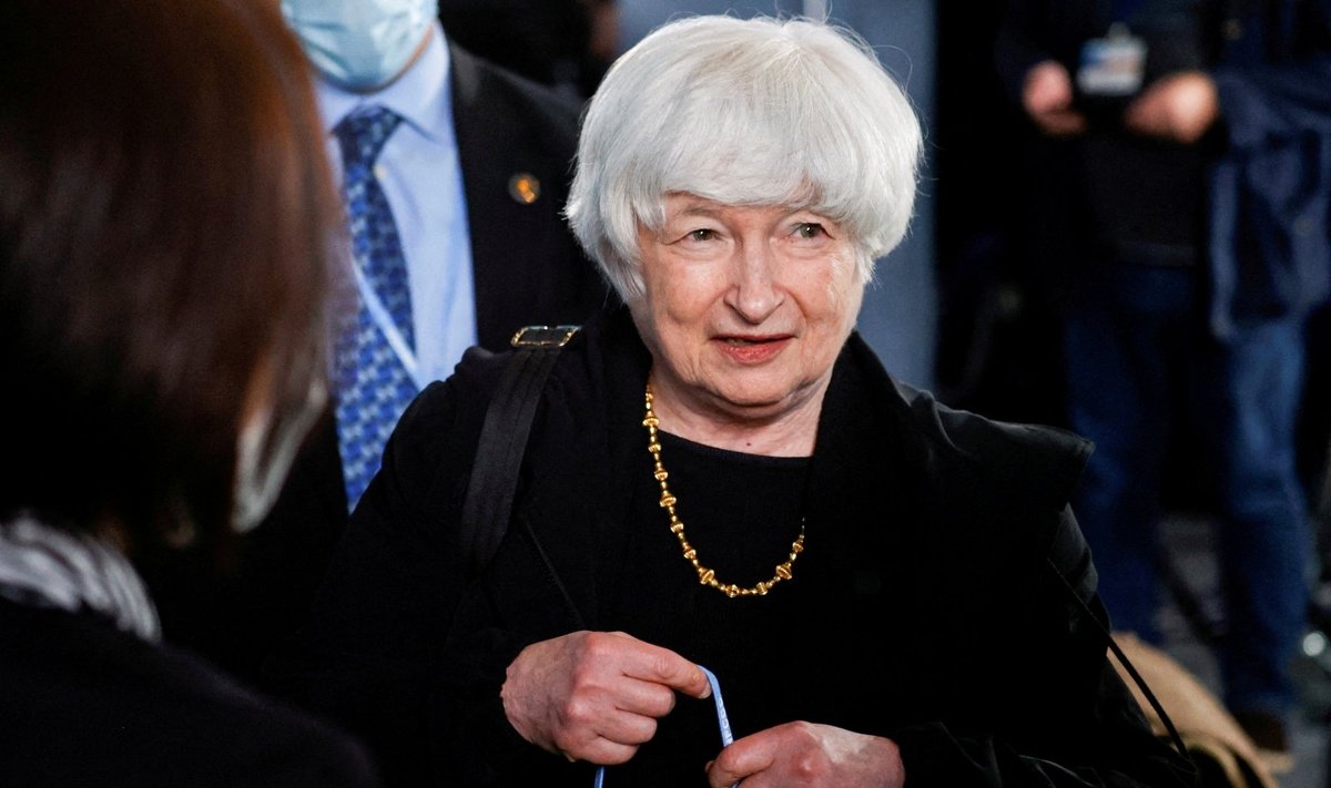 JAV iždo sekretorė Janet Yellen