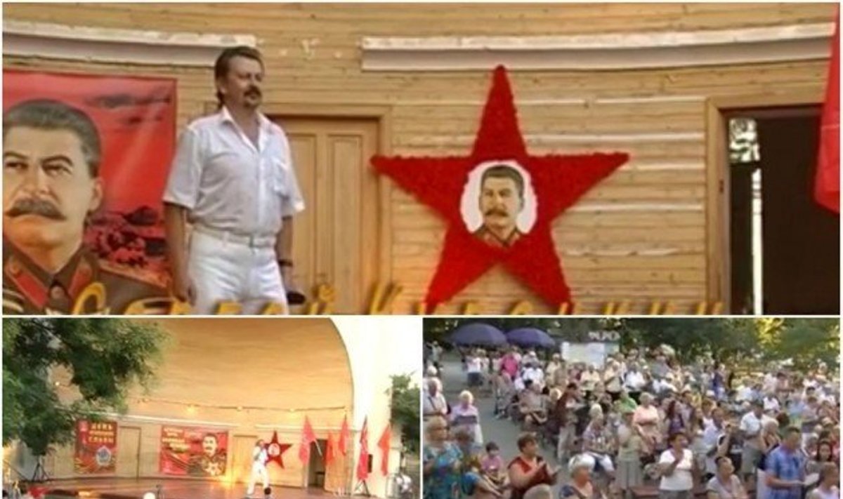 Okupuotoje Krymo dalyje – vieša odė Stalinui