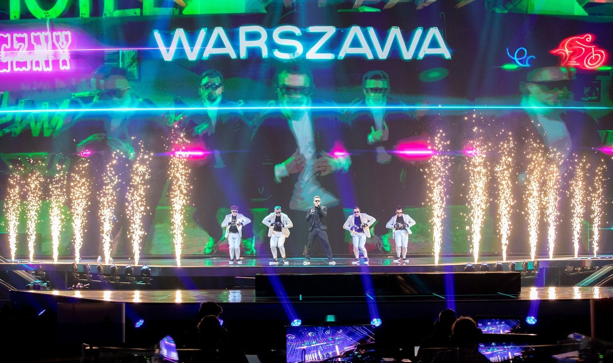 Lenkijos atstovai „Eurovizijoje“ / Foto: EBU / ANDRES PUTTING 